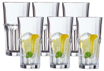 Produktbild von Arcoroc Longdrinkglaser Granity - 6x Stuck - Glas - 310 ml