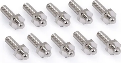 Produktbild von 10 x TENAX Maschinenschraube, Ø M5, Messing vernickelt