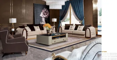 Produktbild von Design Luxus Sofa Sitz Polster Couch xxl Big 4+3 Sitzer Garnituren Chesterfield