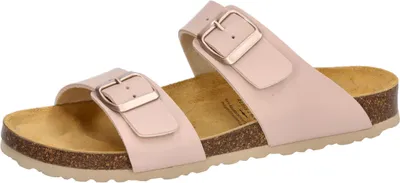 Produktbild von Pantolette Mera Bioline verstellbar mit Leder-Decksohle und Kork-Fußbett Größe 39