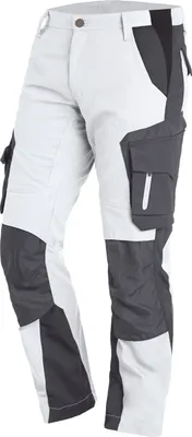 Produktbild von Arbeitshose FLORIAN Gr.54 weiß/anthrazit FHB