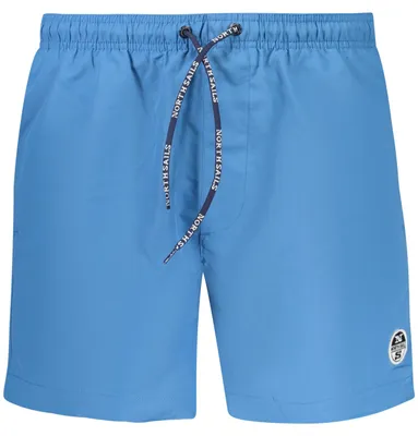 Produktbild von Herren Badehose Blau – Bequemer Schnitt mit Taschen und Innenslip