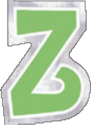 Produktbild von 48 Ballonsticker Buchstabe Z