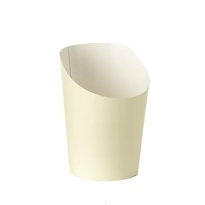 Produktbild von Papstar Snackbecher aus Pappe für To Go in beige 160 ml 75 Stück