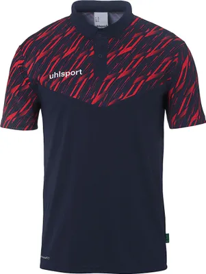 Produktbild von Uhlsport Progressive 28 Poloshirt Herren - Marine / Rot