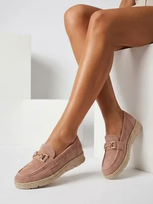 Produktbild von Damen Mokassins aus Öko-Wildleder Charlis, Größe 39