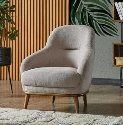 Produktbild von Sessel Polster Sitzer Design Couch Relax Stoff Design Sessel Club Lounge