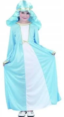 Produktbild von GoDan Heilige Maria Kostüm Kinder Größe 130/140