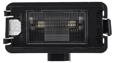 Image de Einparts Automotive : lampe d'éclairage de plaque d'immatriculation pour VW Golf V