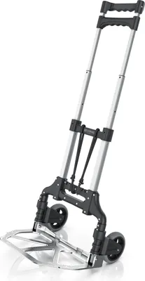 Produktbild von Brandson klappbare Sackkarre - Transportkarre mit 70 kg Last Vollgummireifen - mit Expanderseil