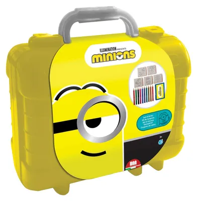 Immagine prodotto di Multiprint Minions, Set di timbri per bambini, 3 anni, Non tossico, Multicolore