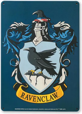 Produktbild von Harry Potter Blechschild Ravenclaw 15 x 21 cm