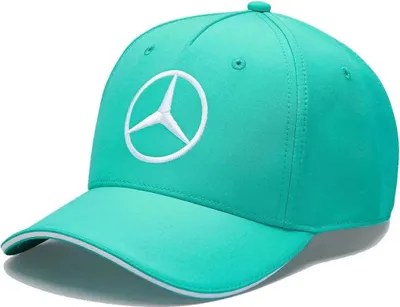 Obrázok produktu pre Bejzbalová šiltovka Mercedes Uni Map F1 Team Teal Tyrkysová