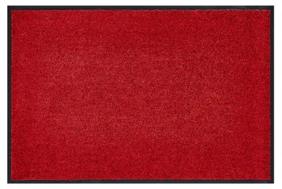 Obrázek produktu pro Omgoods – Omyvatelná podložka pod nohy, 90 x 150 cm, guma, červená