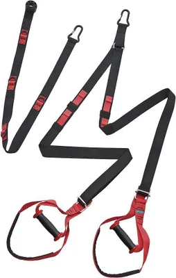 Produktbild von Fitness Mad - Schlingentrainer "Pro" RD1399 (Einheitsgröße) (Schwarz/Rot)