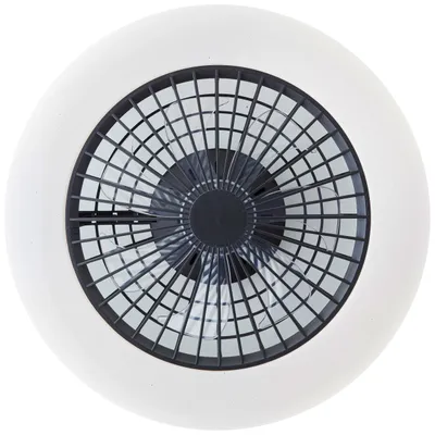 Obrázok produktu pre BRILLIANT LED stropné svietidlo s ventilátorom SALERNO | Ø 49cm | 40W 4700lm 3000 - 6500K | vrátane diaľkového ovládania | plast/kov