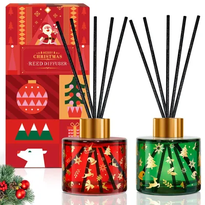 Raumduft-Set 2 x 100 ml – Sweet Home & Kerstkrans
