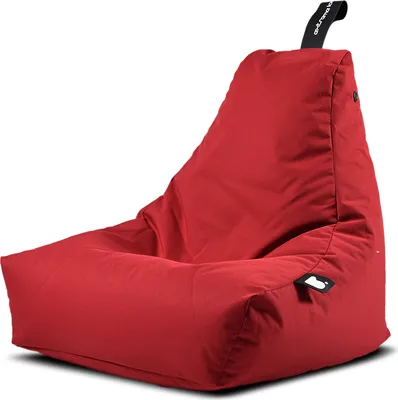 Productafbeelding van Extreme Lounging - b-bag mini-b - relaxstoel voor kinderen - geschikt voor binnen en buiten - UV- en waterbestendig - rood