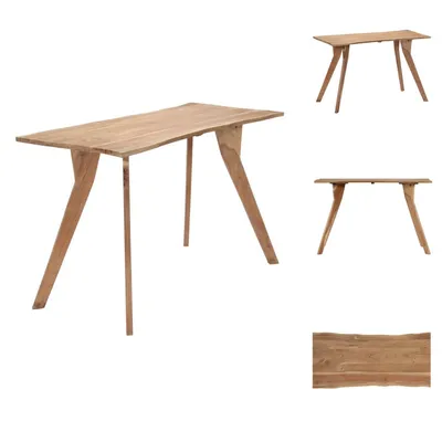 Obrázek produktu pro vidaXL Jídelní stůl 120 x 58 x 76 cm z masivního dřeva akácie - Jídelní stoly