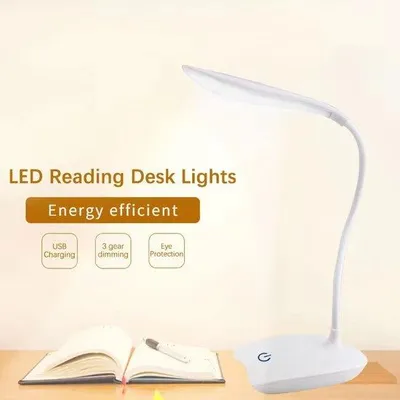Produktbild von LED Arbeitsleuchte – USB Ladbar – Augenschutz Weiß