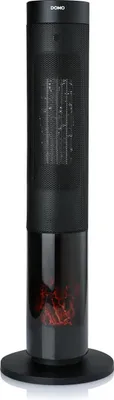 Productafbeelding van Heteluchtventilator met vlamverlichting - DOMO DO7345H