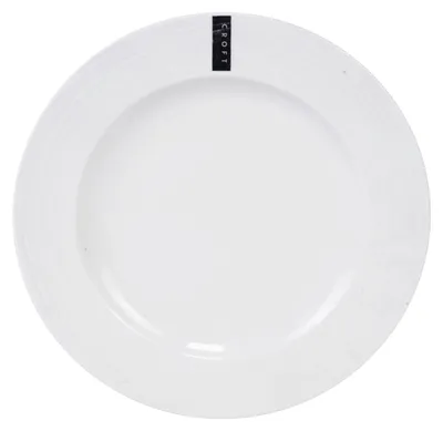 Zdjęcie produktu dla Płytki talerz Croft 27,5 cm, biały