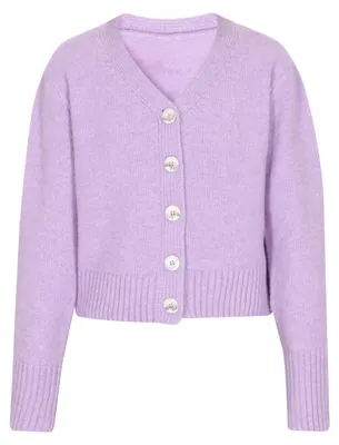 Produktbild von PATTEN Damen Cardigan - Lila, XL/XXL