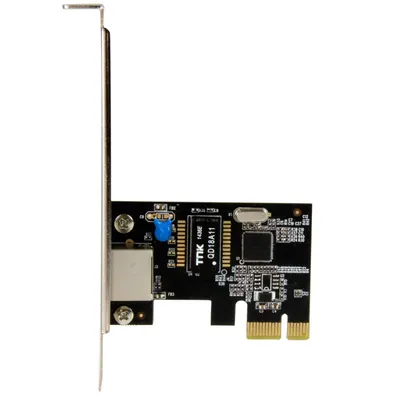 Image de StarTech.com Carte réseau Gigabit Ethernet 1 port PCI Express - Intel I210 NIC - Adaptateur réseau PCIe avec puce Intel - Adaptateur réseau - PCIe Low-Profile - 1GbE - 1000Base-T - noir