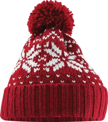 Image de Beechfield - Casquette PC7027 (Taille unique) (Rouge/Blanc)