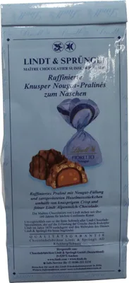 Produktbild von Lindt Fioretto Nougat Mini Beutel 115g