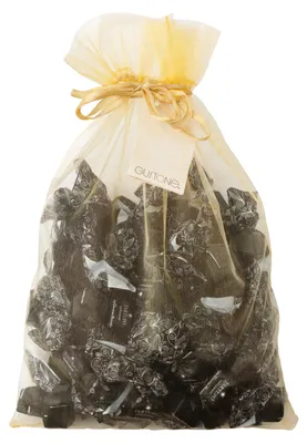 Produktbild von Antica Torroneria Gustone Schokoladentrüffel 70 Stück je 14g Geschenkset 1kg Tartufi dolci extranero (extra dunkel)