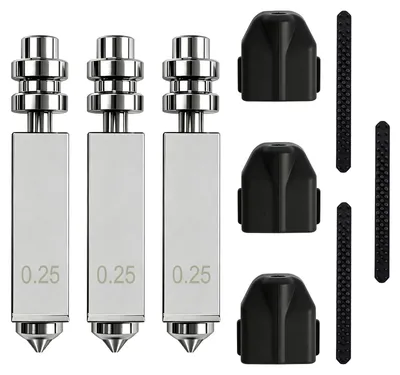 3x 0,25 mm Düsen für Anycubic Kobra X Extruder