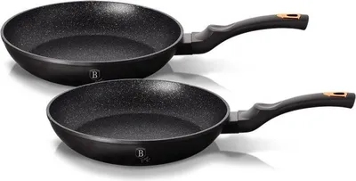 Obrázok produktu pre Sada 2 Granitových Paní 22/26Cm Berlinger Haus Black Rose Bh-1644Nf