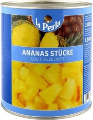 Obrázek produktu pro Rolnik Ananas Kostka v sirupe 3,02 kg