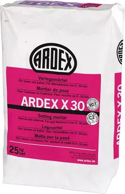 Produktbild von ARDEX X 30 Verlegemörtel 25 kg