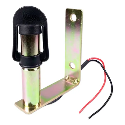 A product shot of a light mount with wires.