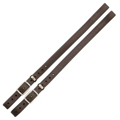 Obrázek produktu pro Stübben Stirrup Leathers Mono de Luxe Kožené kůže na třmeny Ebony XL (88 cm)