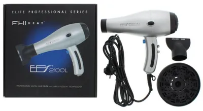 Image de FHI Heat, série Elite Professional, sèche-cheveux électrique, argent