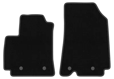 Immagine prodotto di Tappetini anteriori in moquette per Renault Arkana 2021- (crossover) – 2 pezzi, neri, su misura – Wielganizator BASIC