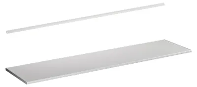 Productafbeelding van Keukenwerkblad Vicco R-Line Wit 240 cm, Model 65370