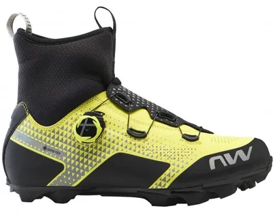 Zdjęcie produktu dla Buty kolarskie Northwave Celsius XC Arctic GTX, kolor żółty fluo-czarny, rozmiar 44,5, nr katalogowy 80204037-41-44.5
