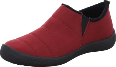Produktbild von Rohde Damen Hausschuh Slipper geschlossen Gummizug gesteppt D.Olbia 2003, Größe:41 EU, Farbe:Rot