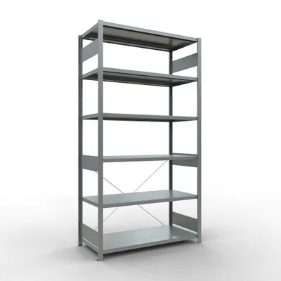 Produktbild von Stecksystem Grundregal - 2500x1300x600 mm, Typ  250 kg