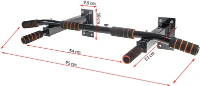Productafbeelding van Pull Up Bar | Optrekstang Fitness | Chin Up Bar | Pullup Bar 250 KG