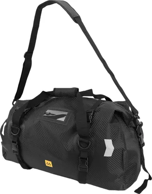 Produktbild von Motorrad-Rücksitztasche, reflektierende Hecktasche mit großem Stauraum, wasserabweisender Gepäckrucksack für Reisen, Pendeln, 66 l