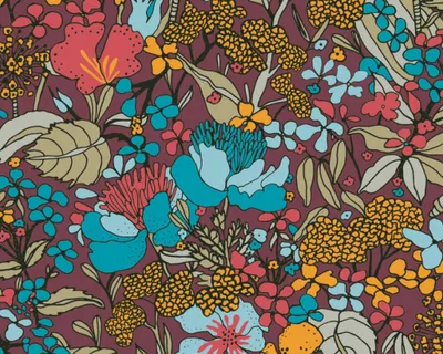 Obrázok produktu pre A.S. Création, Vliesové tapety 37748-1 Floral Impression - 0,53 m x 10,05 m