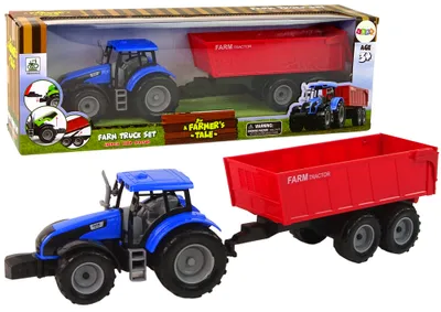 Produktbild von Traktor Anhänger Landwirtschaft Spielzeug Ernte Bauernhof Fahrzeug, Größe:UNIVERSAL