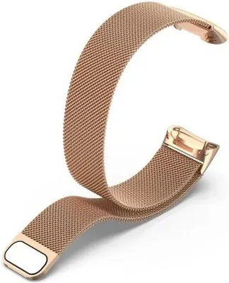 Produktbild von Go Go Gadget – Milanaise-Armband – Passend für Fitbit Charge 5 – Magnetisch – Gold