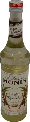 A bottle of Monin syrup.