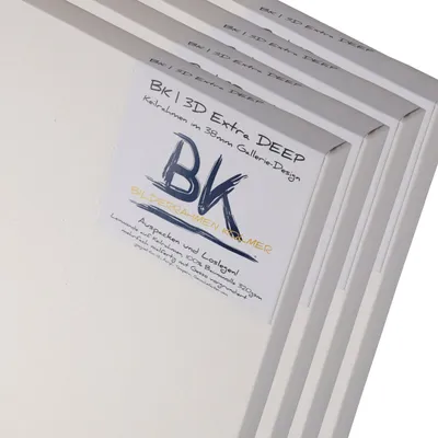 Produktbild von 4x BK DEEP EDGE KEILRAHMEN 60x60 cm | Leinwände extra hohen Keilrahmen